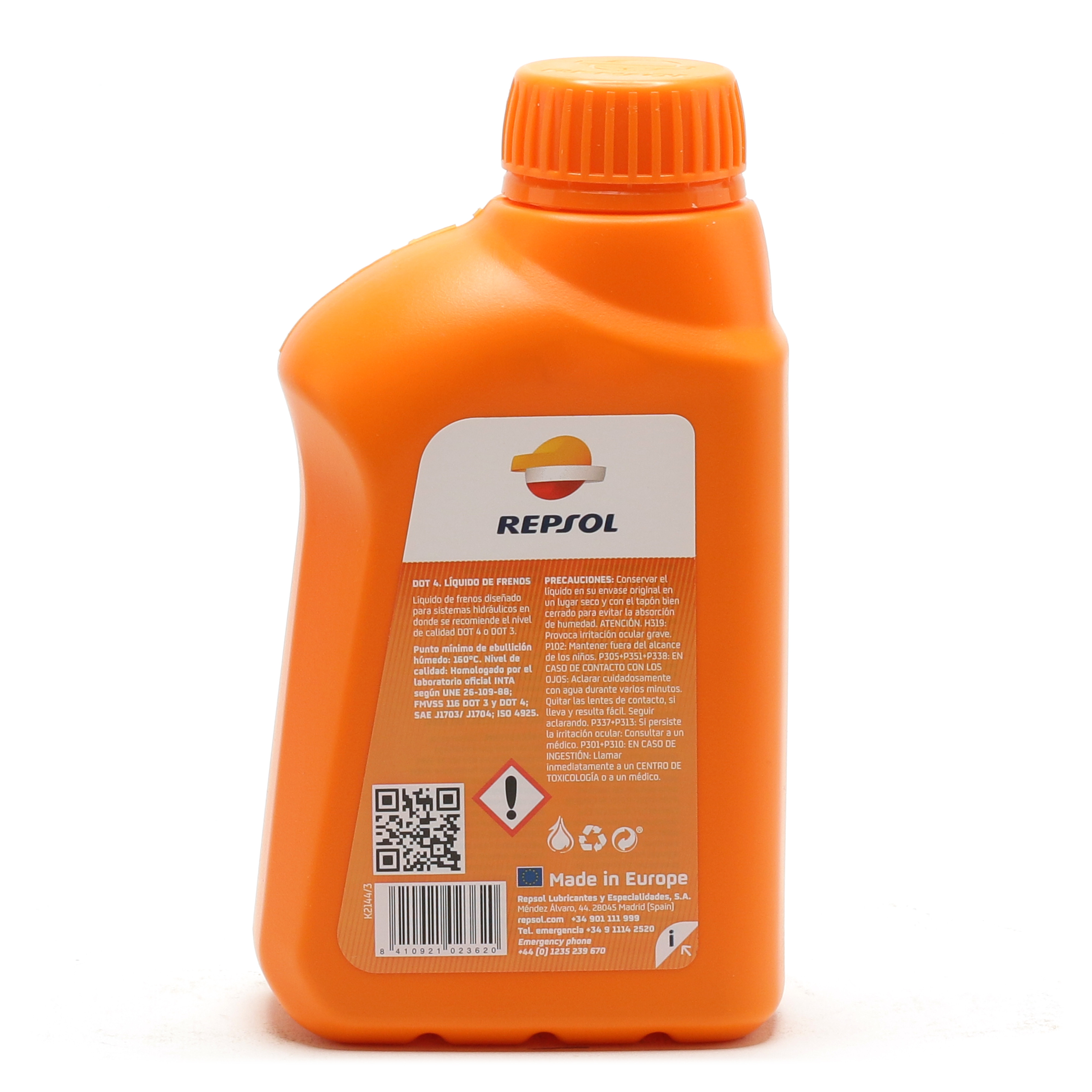 Repsol Bremsflüssigkeit Qualifier DOT 4 BRAKE FLUID 500 ml